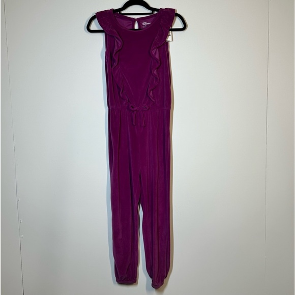 Epic Threads Junior Sleeveless pink purple jumpsuit Sz XL  NWT - Picture 1 of 9